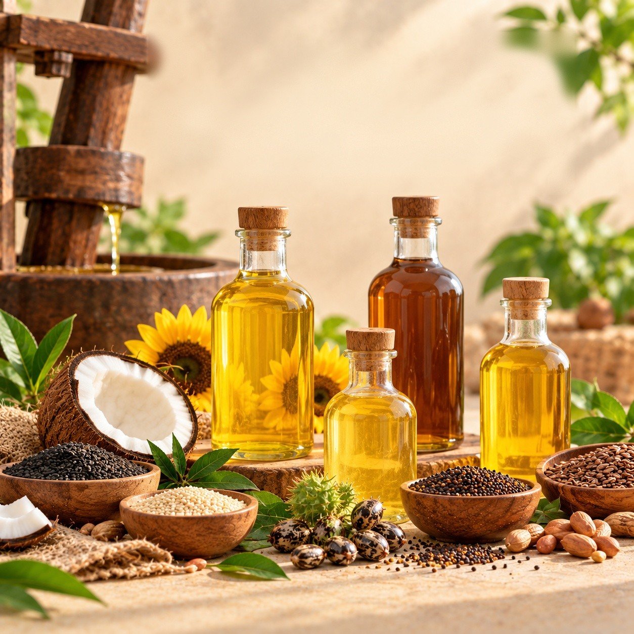 Wood Pressed Oils