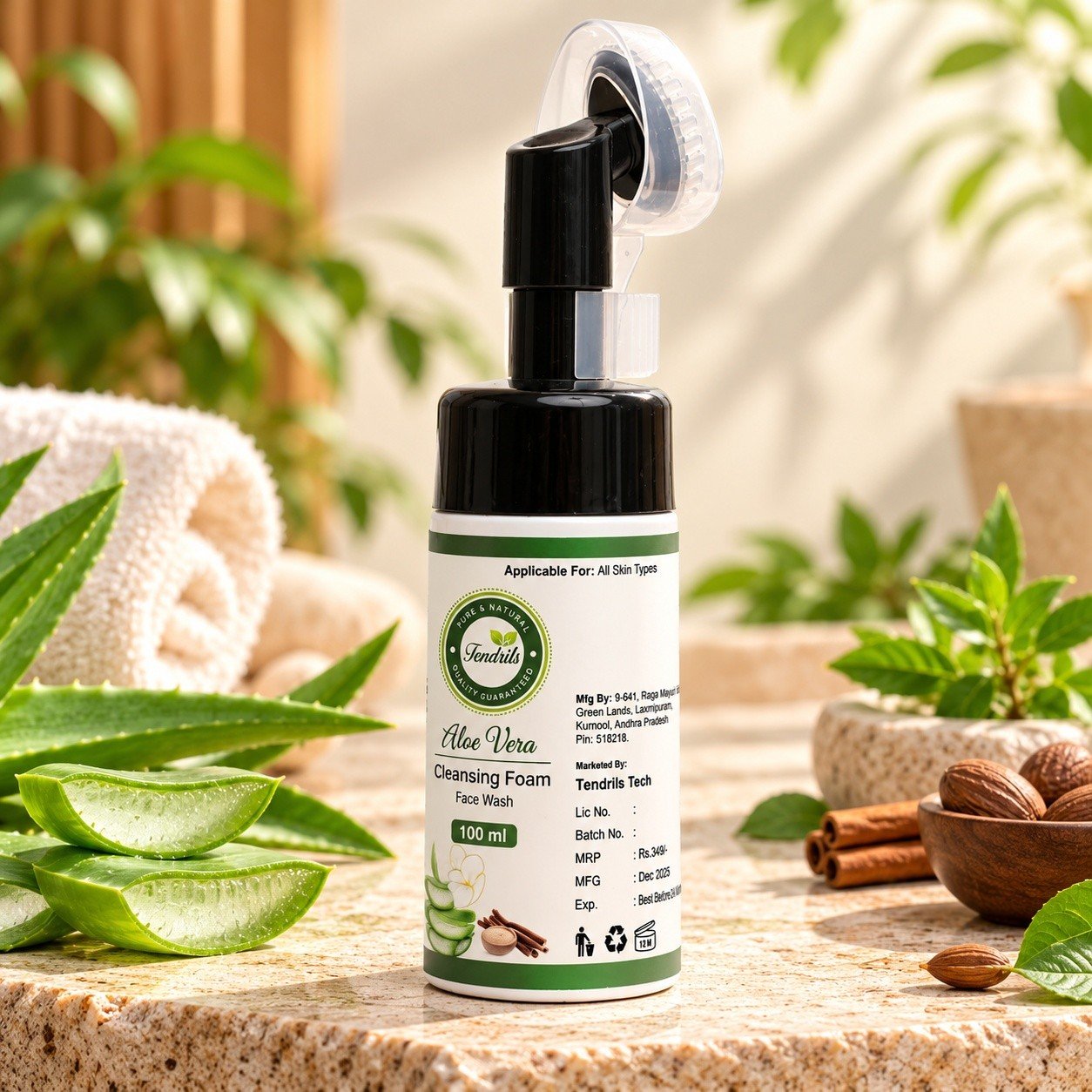 Aloe Vera Cleansing Foam