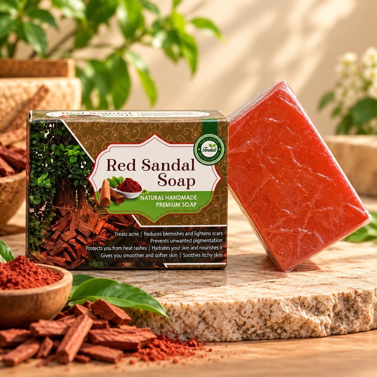 Red Sandal Soap